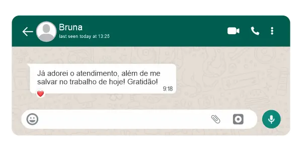 Avaliação Whatsapp 1